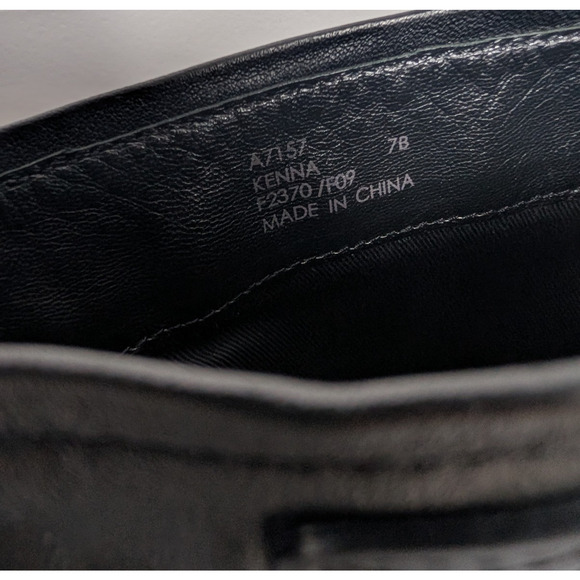 Coach Kenna Moto Boots Womens 7B Black Pull On Lightweight Grunge Y2K Leather - Picture 3 of 7